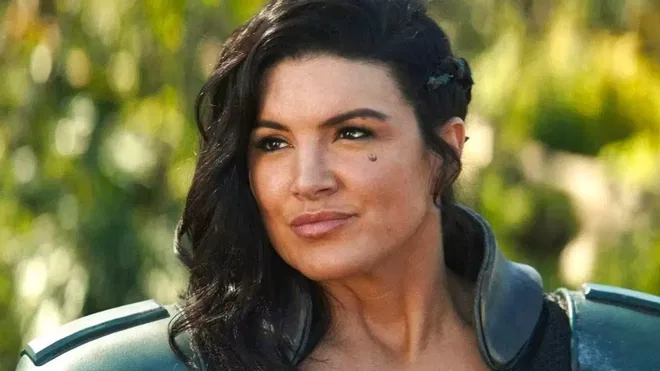 Gina Carano in The Mandalorian